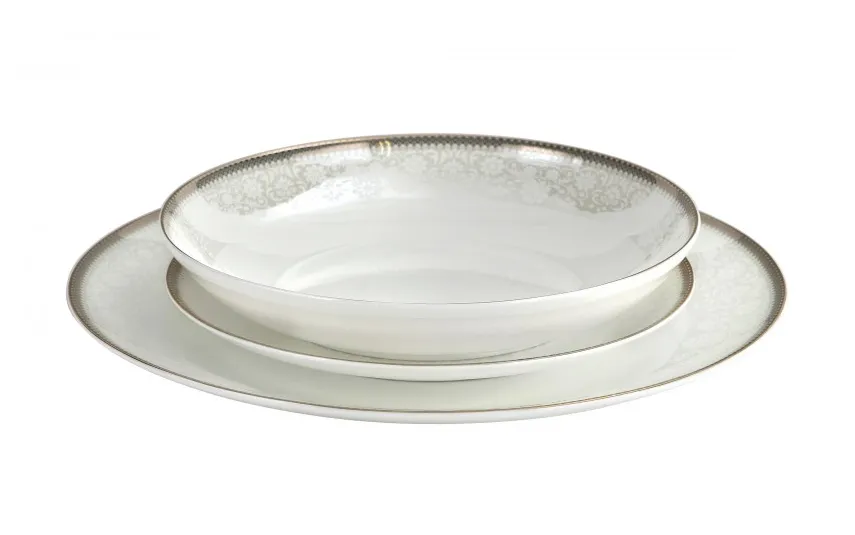 Witek Home Serwis obiadowy 12/42 Creamy Hot