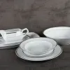 Cmielow Serwis obiadowy 6/22 Marcello Silver Outlet