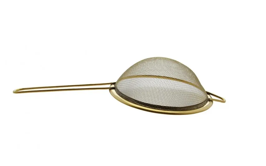 MPLCo Sitko stalowe 14 cm z rączką złote Hot