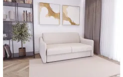 Sofa Basic Sofa 333254 z włoską funkcja spania z materacem Fashion