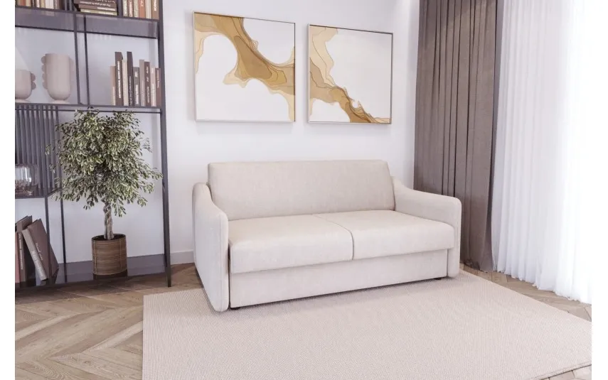 Sofa Basic Sofa 333254 z włoską funkcja spania z materacem Fashion