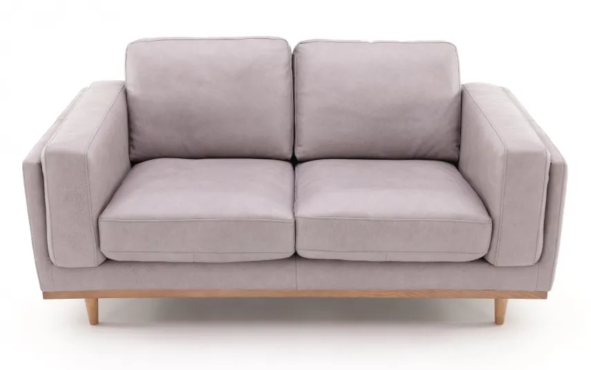 Witek Home Sofa Biella FK-2P skóra szara (286770) Best