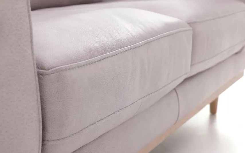Witek Home Sofa Biella FK-2P skóra szara (286770) Best