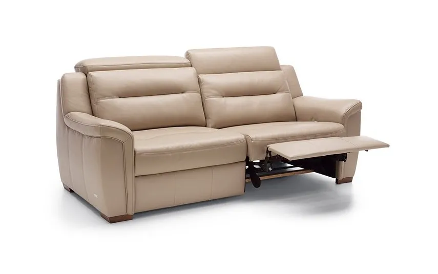 Bydgoskie Meble Sofa Salmo 3 osobowa z elektryczną funkcją relaks SK. B42 Best