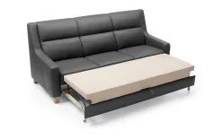 Bydgoskie Meble Sofa Way 3 osobowa z funkcją spania SK. B42 Discount