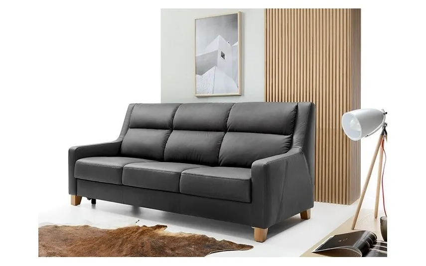 Bydgoskie Meble Sofa Way 3 osobowa z funkcją spania SK. B42 Discount