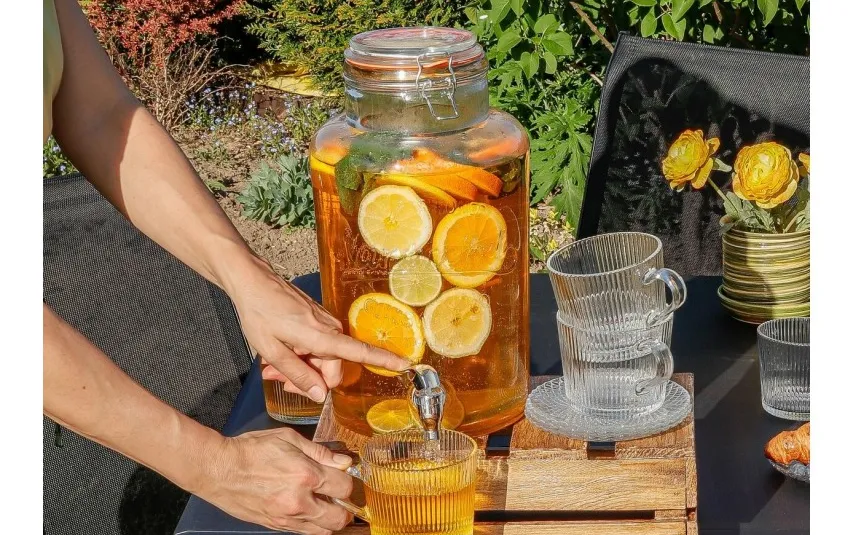 Tadar Słoik z kranem 6,5 L Gregi Fashion
