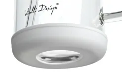 Vialli Design Słoik ze słomką 600 ml Fuori biały Clearance