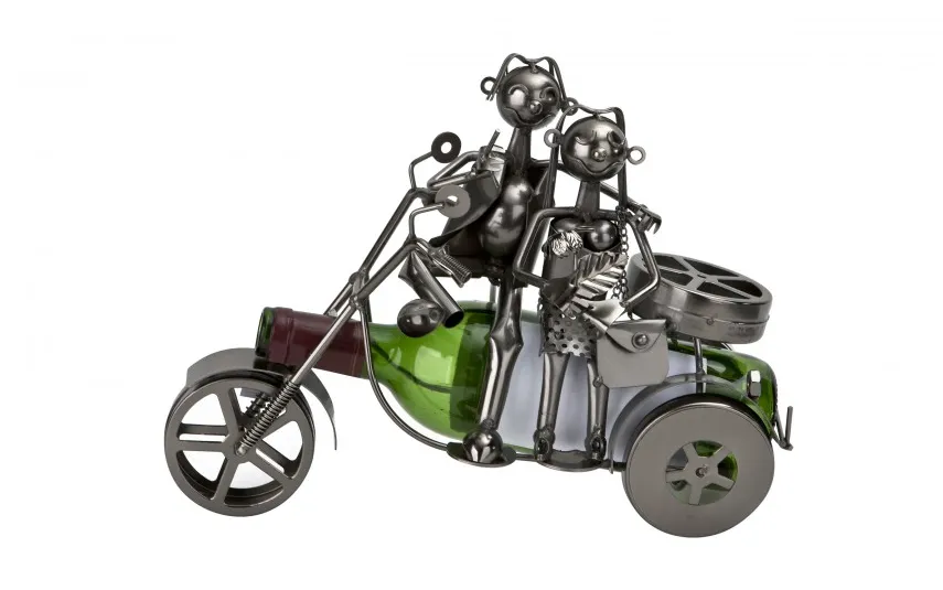 Hinz Stojak na wino Motocyklista i Pasażer W153 Outlet