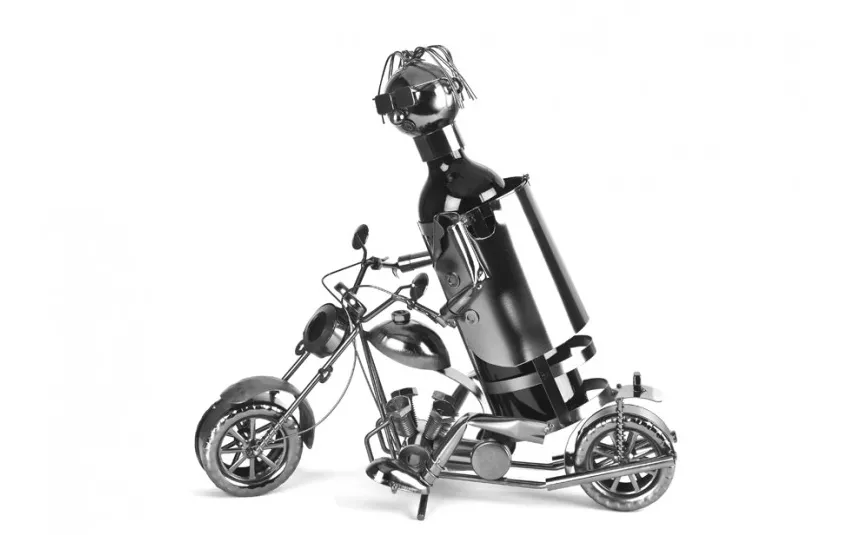 Hinz Stojak na wino Motocyklista Harley Online