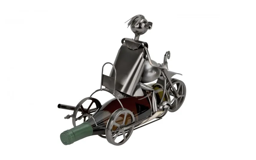 Hinz Stojak na wino Motocyklista W164 Clearance