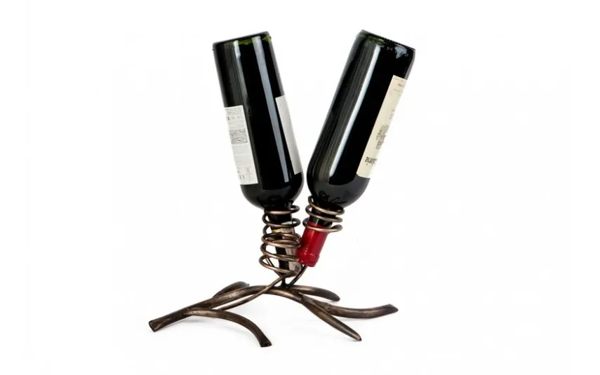 Witek Home Stojak na wino (na 2 butelki) Clearance