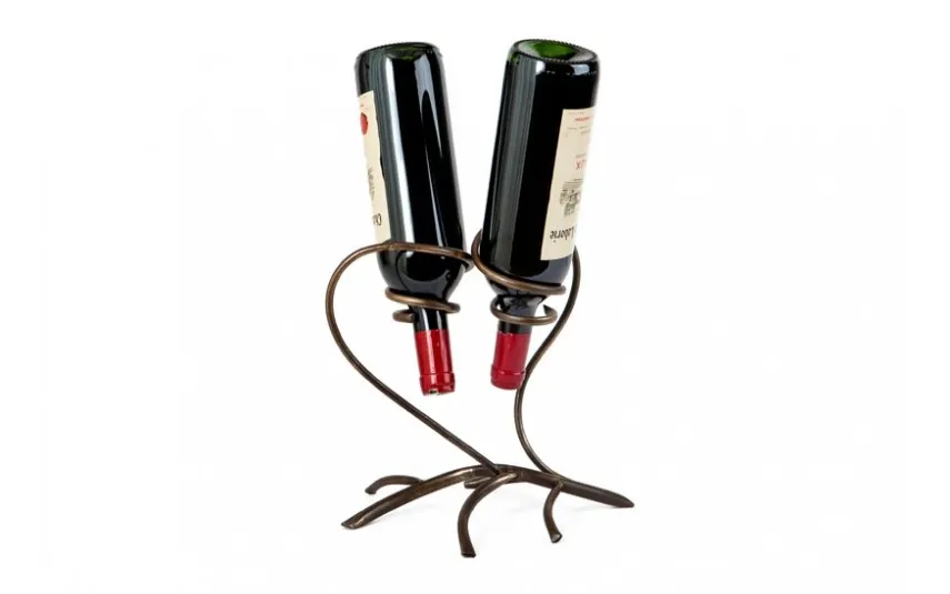 Witek Home Stojak na wino (na 2 butelki) New