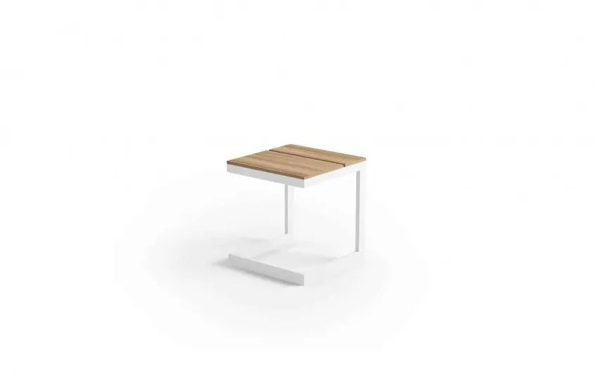 Zumm Stolik Grenada Teak/White Online