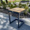 Zumm Stolik ogrodowy GRENADA antracyt teak Sale