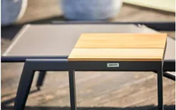 Zumm Stolik ogrodowy GRENADA teak szary Discount