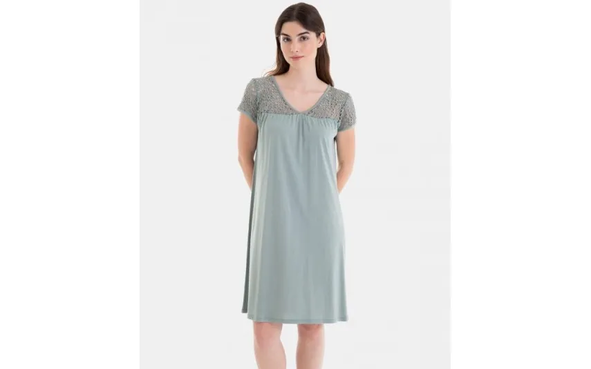 Massana Homewear Sukienka plażowa rozm. L Khaki L257440 Hot