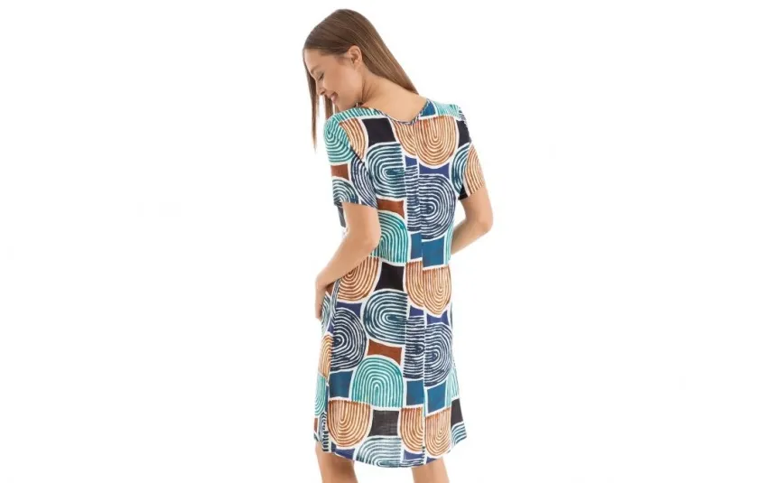 Massana Homewear Sukienka plażowa rozm. S Bluish L257425 Sale