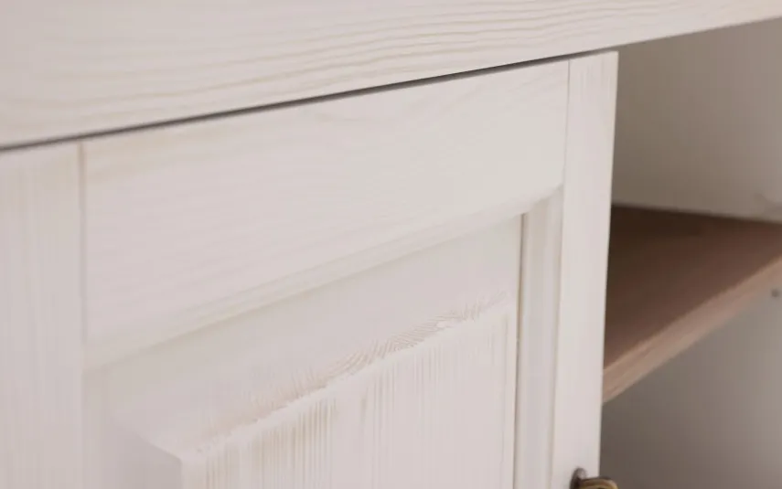 Witek Home by K Szafka rtv I P14 Biały postarzany 02 Outlet