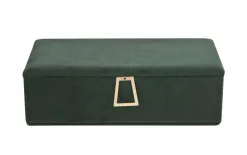 Art-Pol Szkatułka na biżuterię 19,5 x 11,5 x 6 cm zielona Online
