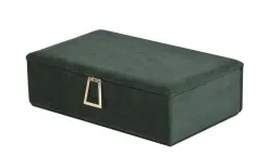 Art-Pol Szkatułka na biżuterię 19,5 x 11,5 x 6 cm zielona Online