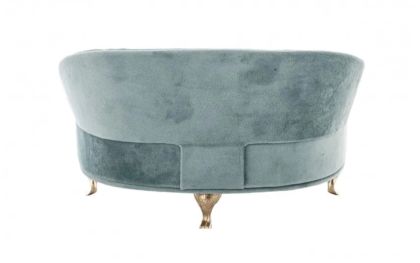 Art-Pol Szkatułka na biżuterię welurowa Sofa miętowa Clearance