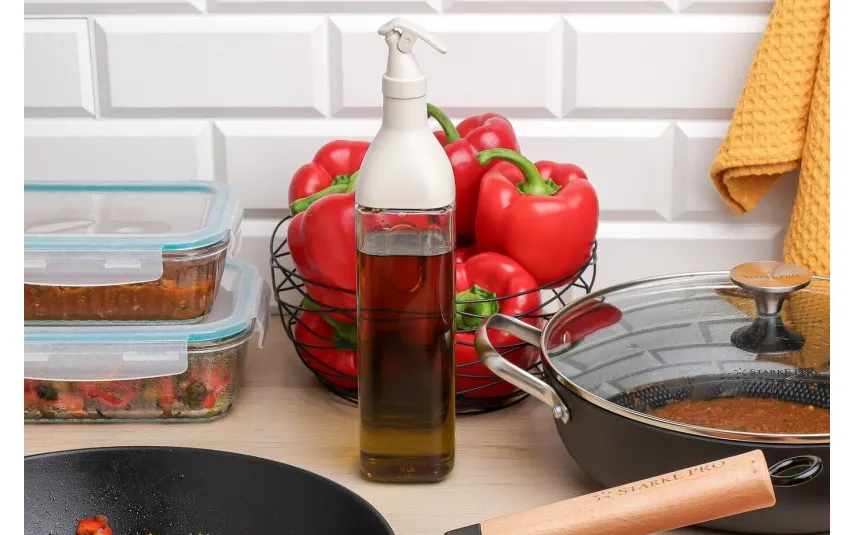 Tadar Szklana butelka na ocet i oliwę 550 ml Online