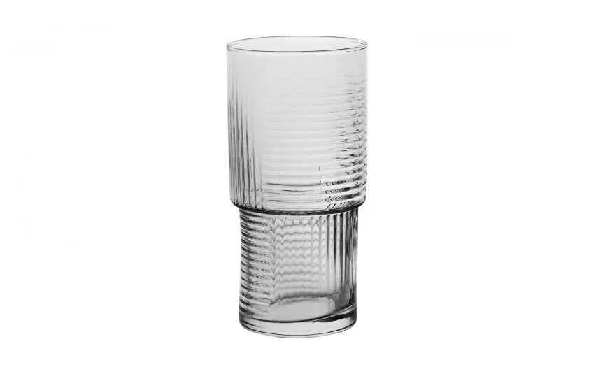 Glasmark Szklanka 400 ml w prążki GLS400 Discount