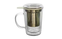 Vialli Design Szklanka 300 ml z zaparzaczem Amo Online