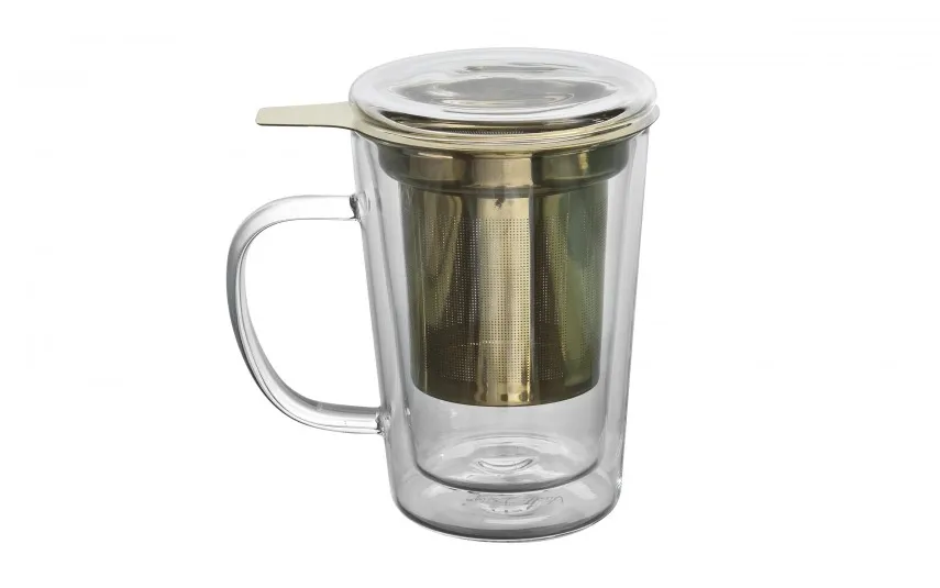 Vialli Design Szklanka 300 ml z zaparzaczem Amo Online