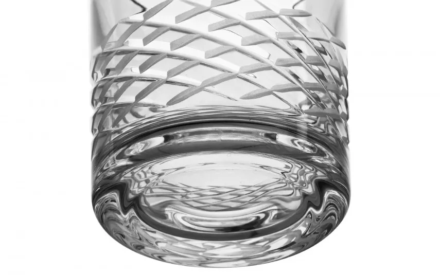 Bohemia Szklanka Whisky Half Clear 9,5 cm. New