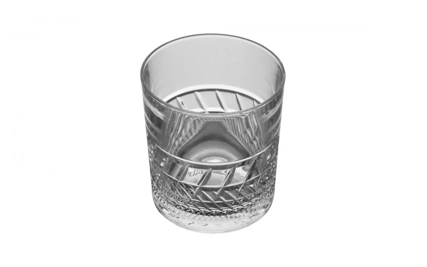 Bohemia Szklanka Whisky Prostokąty 9,5 cm. Fashion