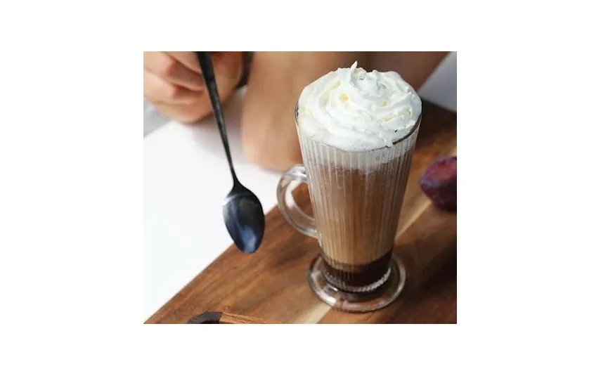 MPLCo Szklanka do latte 300 ml ryflowana New