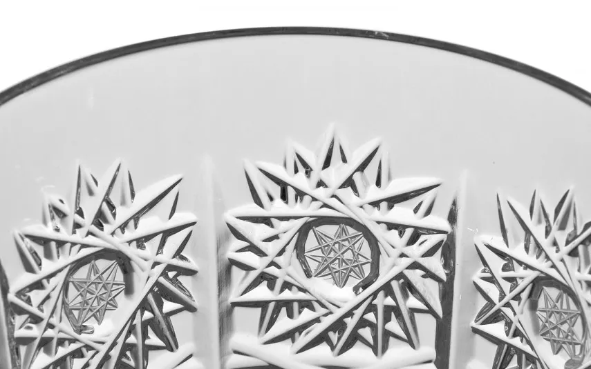 Bohemia Szklanka kryształowa 390ml gwiazdki Sale