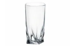 Bohemia Szklanka kryształowa Quadro Long 350ml Best