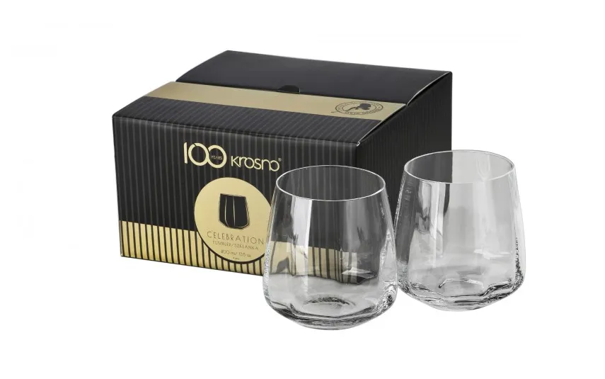 Krosno Szklanka niska 400 ml Celebration Discount