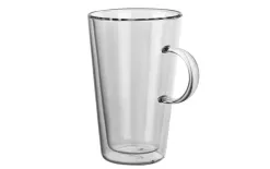 Vialli Design Szklanka termiczna do latte 320 ml z podwójną ścianką Amo New