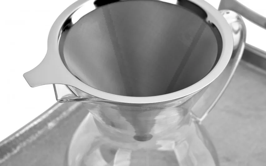MPLCo Szklany dzbanek/zaparzacz z lejkiem 0,8L Clearance