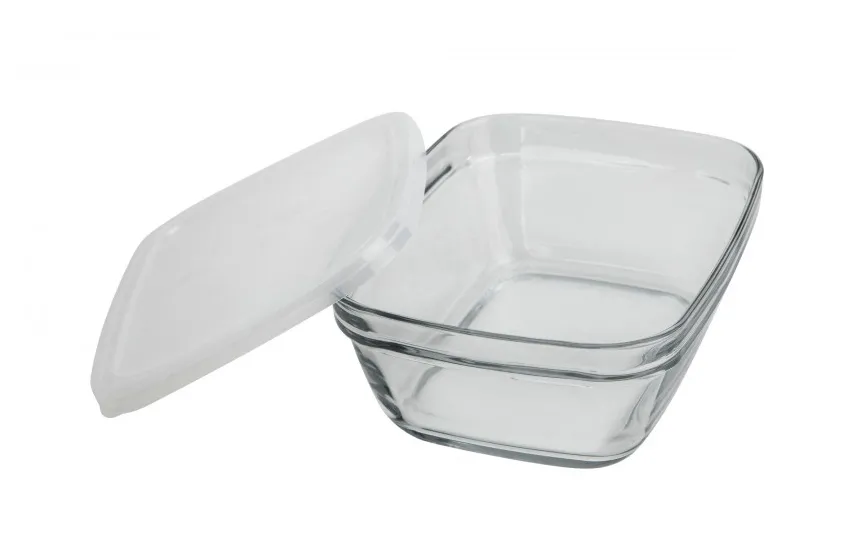 Fackelmann Szklany pojemnik na żywność 1700 ml Freshbox Biały 40364 New