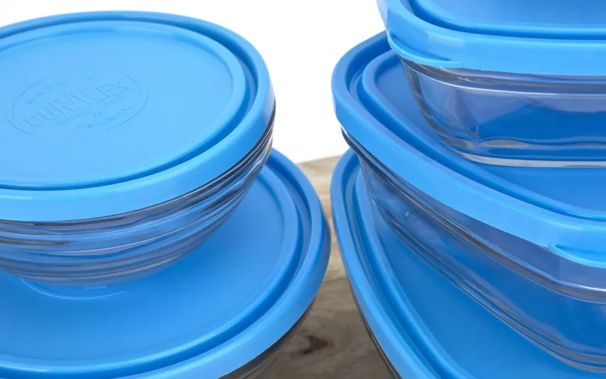 Fackelmann Szklany pojemnik na żywność okrągły 970 ml Freshbox Duralex Best