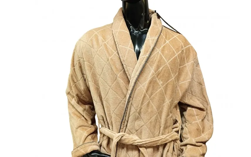 Vossen Szlafrok męski rozm. L Barron Camel 630 Best