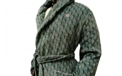 Massana Homewear Szlafrok męski rozm. L Grey L726335 Outlet