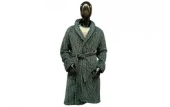 Massana Homewear Szlafrok męski rozm. XXL Grey L726335 Hot