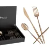 Belo Inox Sztućce 6/24 Spirit Titanium Bronze Fashion
