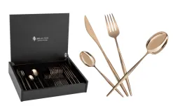 Belo Inox Sztućce 6/24 Spirit Titanium Bronze Fashion