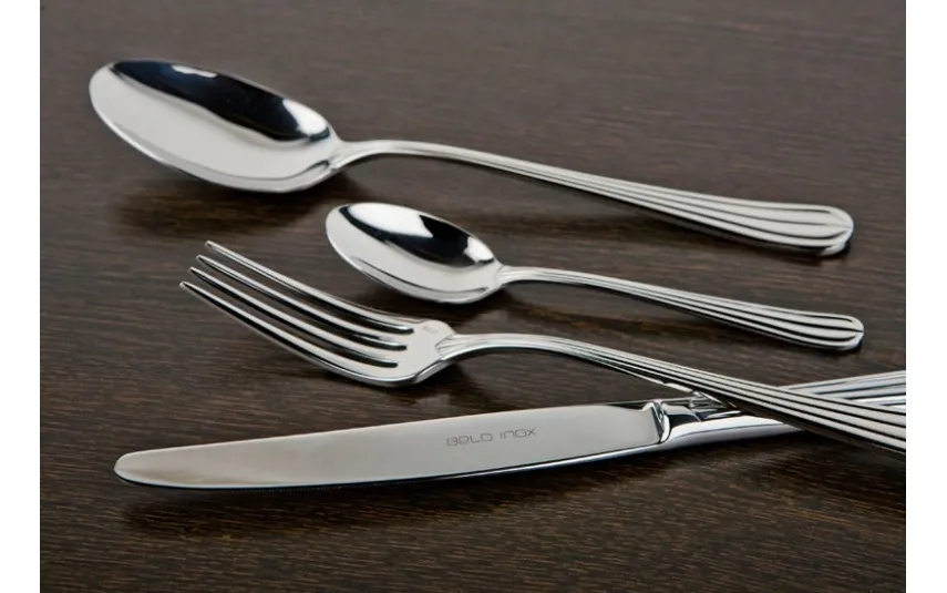 Belo Inox Sztućce Duo 6/24 w kasecie drewnianej Best