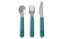Mepal Sztućce dziecięce 3 szt. Mio Deep Turquoise Fashion