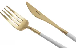 Belo Inox Sztućce Neo White Gold 6/24 Discount
