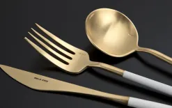 Belo Inox Sztućce Neo White Gold 6/24 Discount