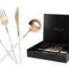 Belo Inox Sztućce Neo White Rose Gold 6/24 Best